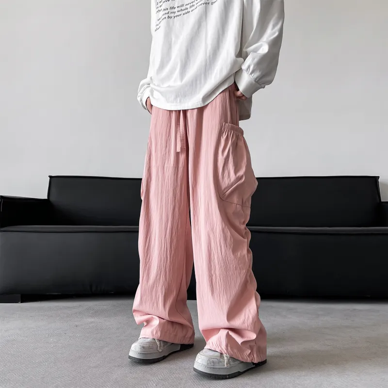 MARK WAFFLE Knitted Sweatpants Unisex-1