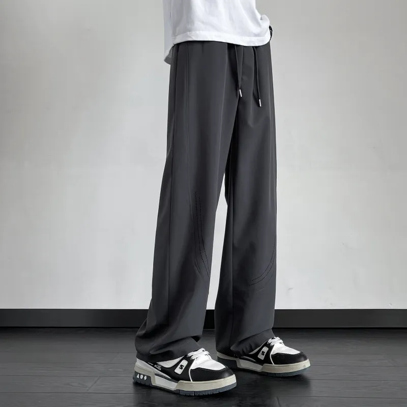 MARK WAFFLE Knitted Sweatpants Unisex-10