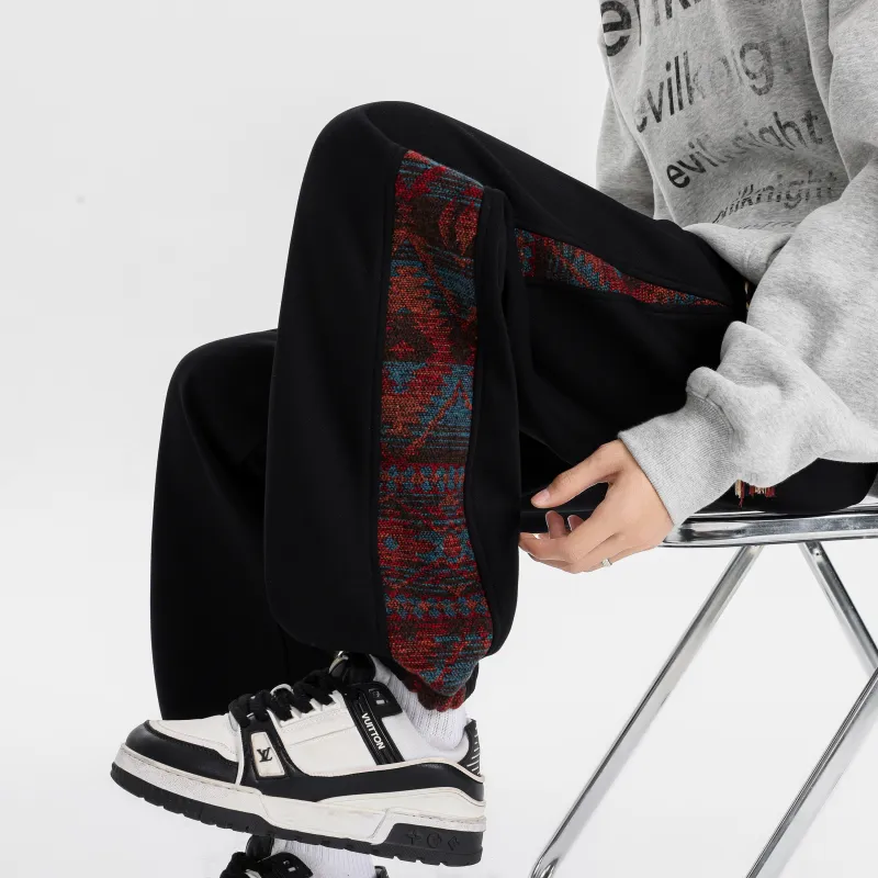MARK WAFFLE Knitted Sports Pants Unisex-5