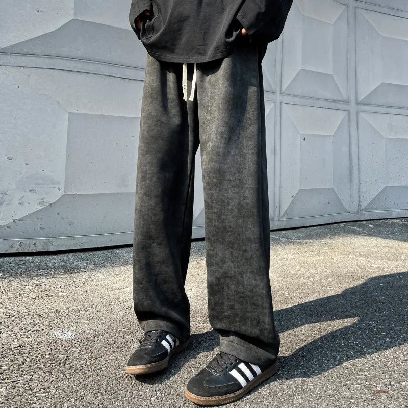 MARK WAFFLE Knitted Sports Pants Unisex-2