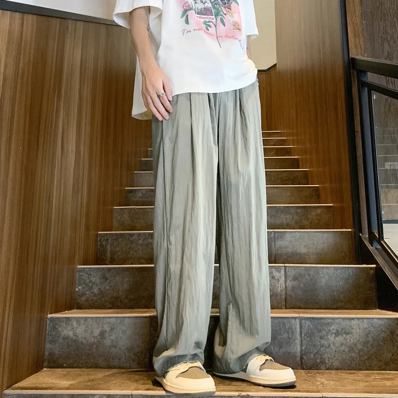 MARK WAFFLE Casual Pants Unisex-19