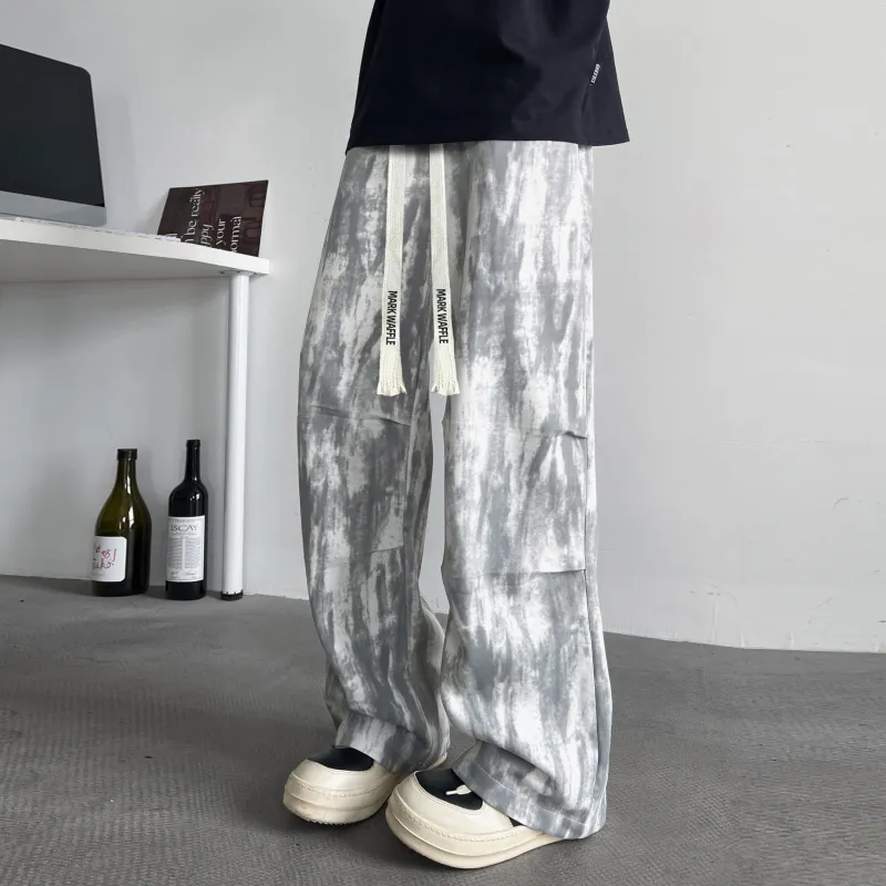 MARK WAFFLE Knitted Sweatpants Unisex-7