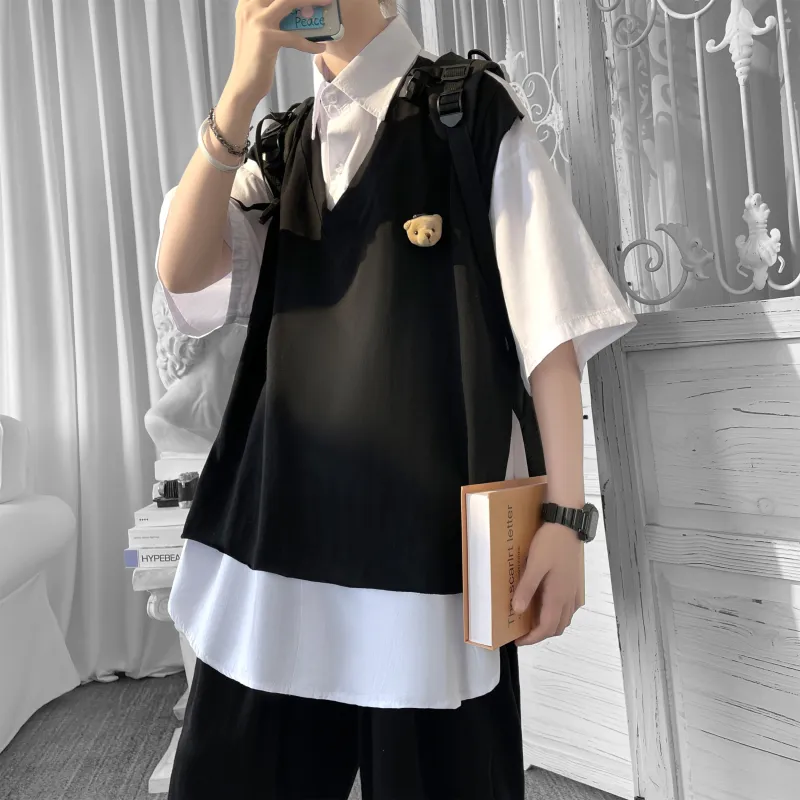 MARK WAFFLE Polo Shirts Unisex-3