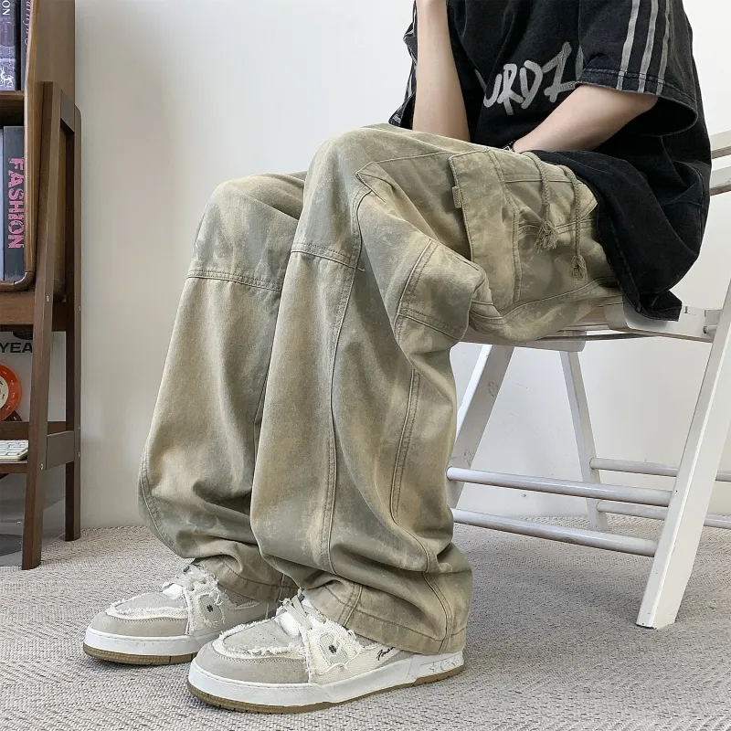 MARK WAFFLE Casual Pants Unisex-10