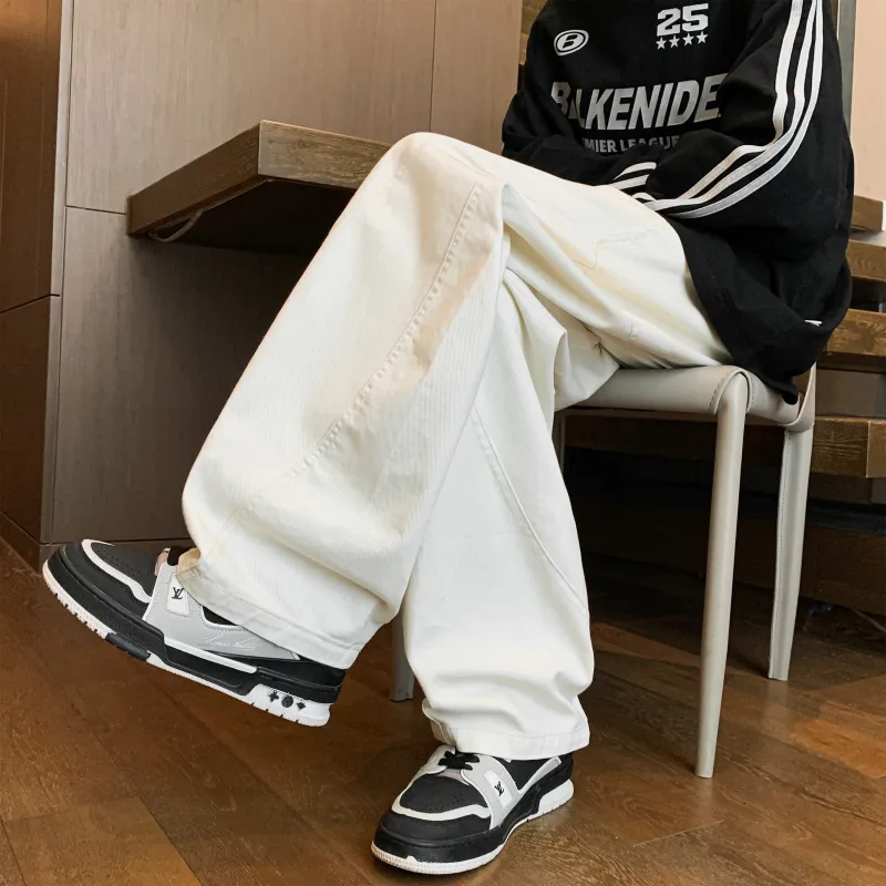 MARK WAFFLE Knitted Sports Pants Unisex-11