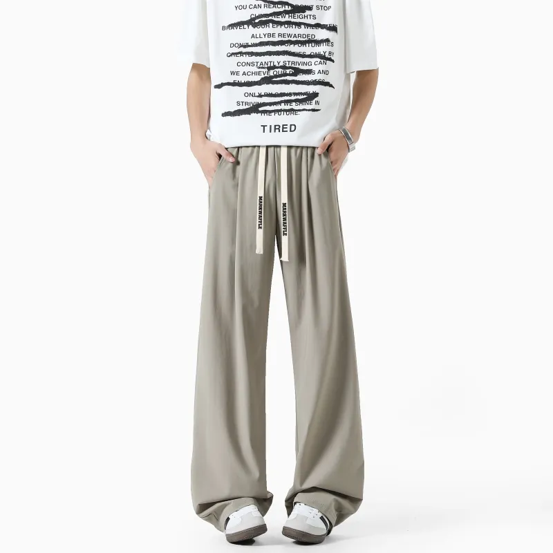 MARK WAFFLE Knitted Sweatpants Unisex-4