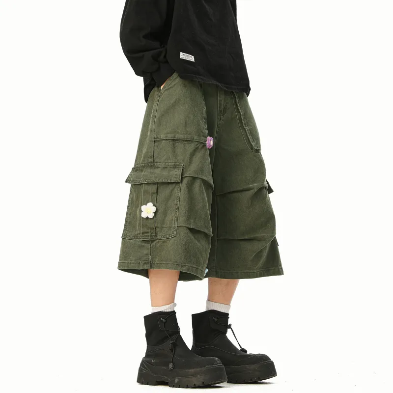 MARK WAFFLE Cargo Shorts Unisex-8