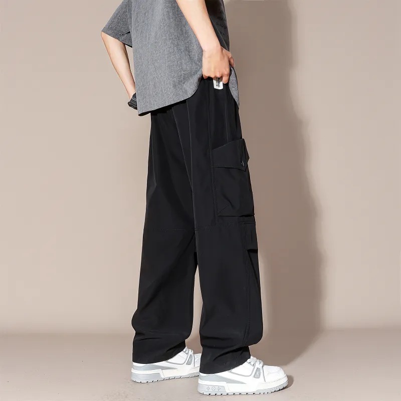MARK WAFFLE Casual Pants Unisex-3