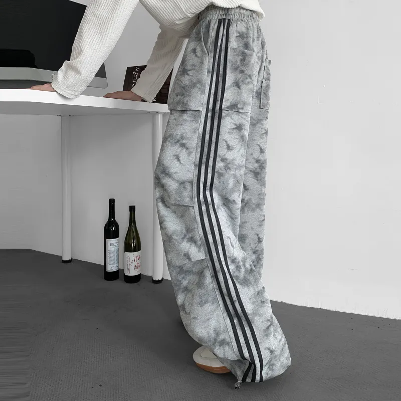 MARK WAFFLE Knitted Sweatpants Unisex-2