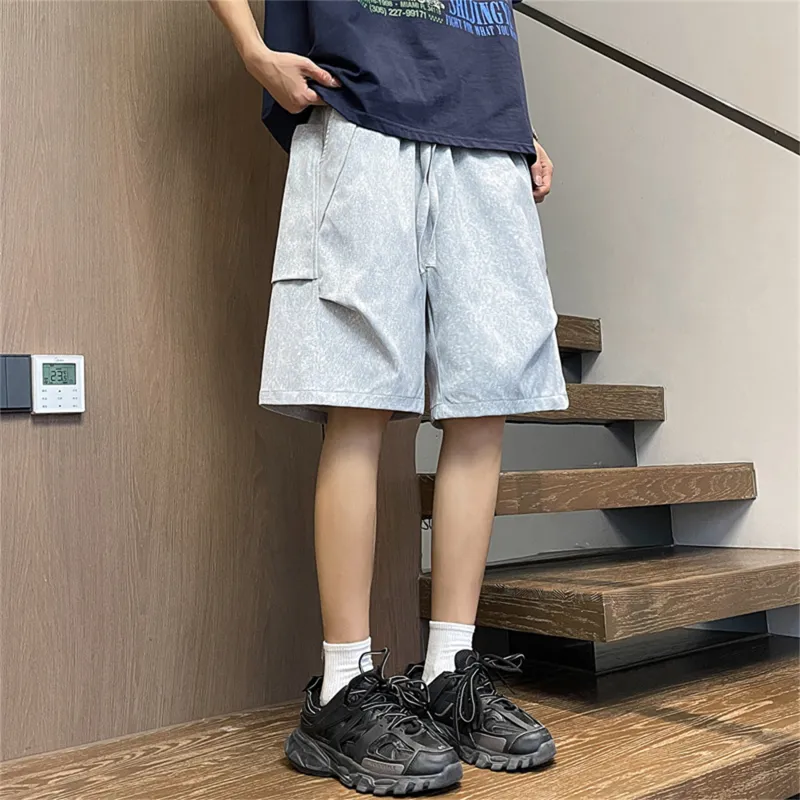MARK WAFFLE Casual Shorts Unisex-8