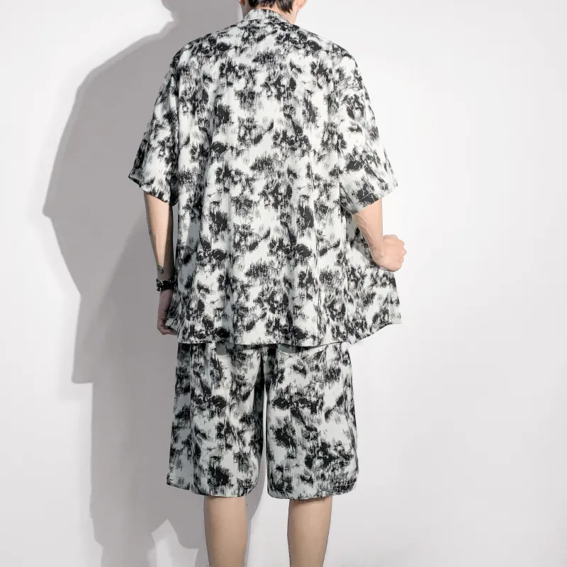 MARK WAFFLE Shirt Matching Set Unisex-10