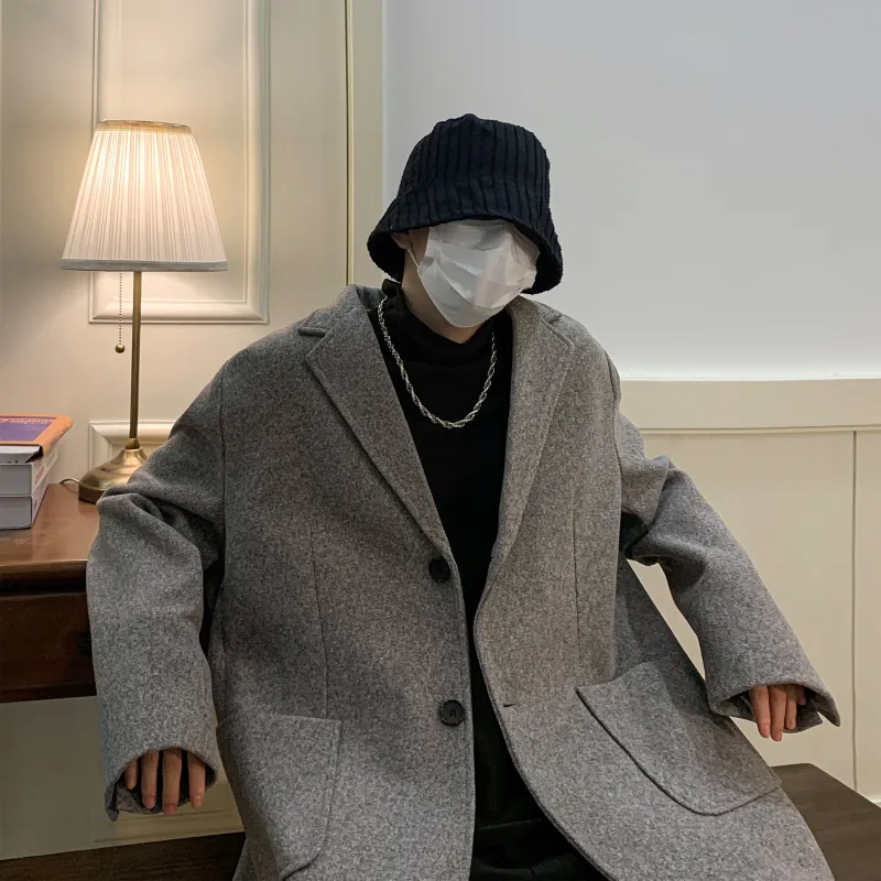 MARK WAFFLE Coats Unisex-2