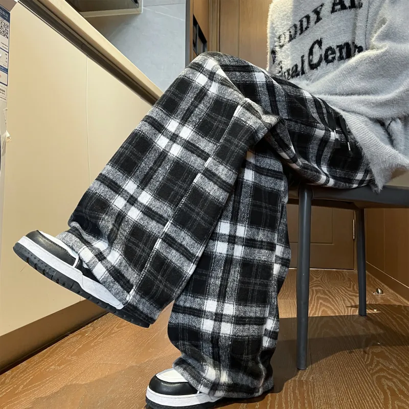 MARK WAFFLE Casual Pants Unisex-5