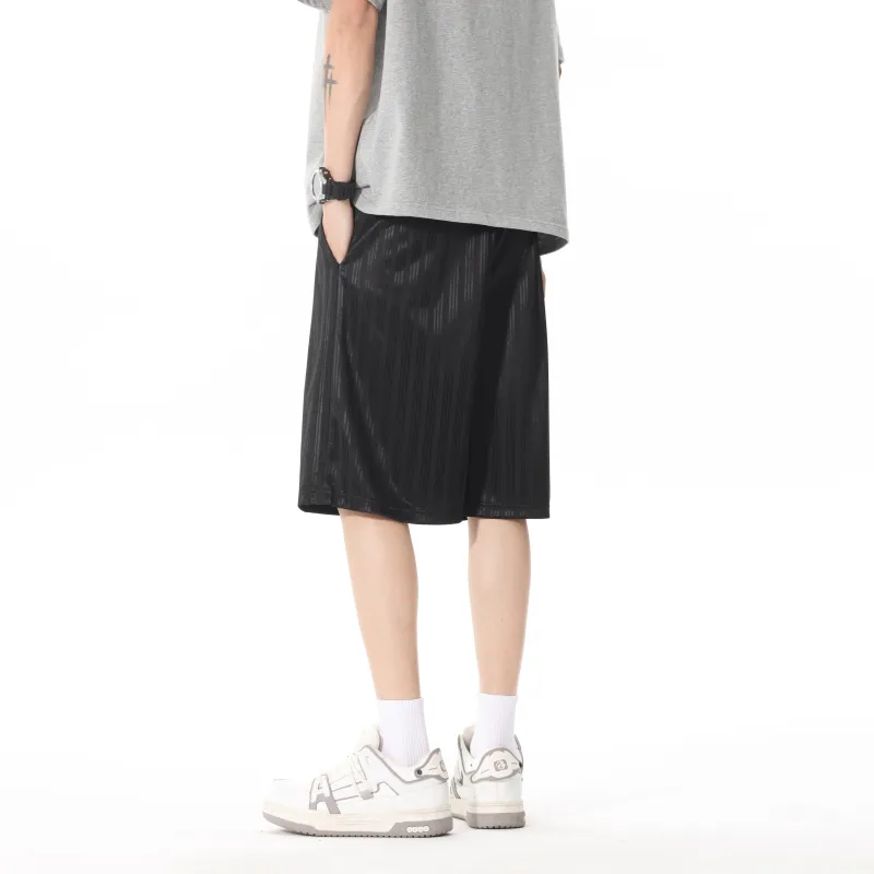 MARK WAFFLE Casual Shorts Unisex-3