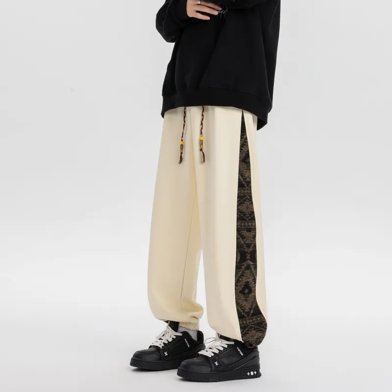MARK WAFFLE Knitted Sports Pants Unisex-14