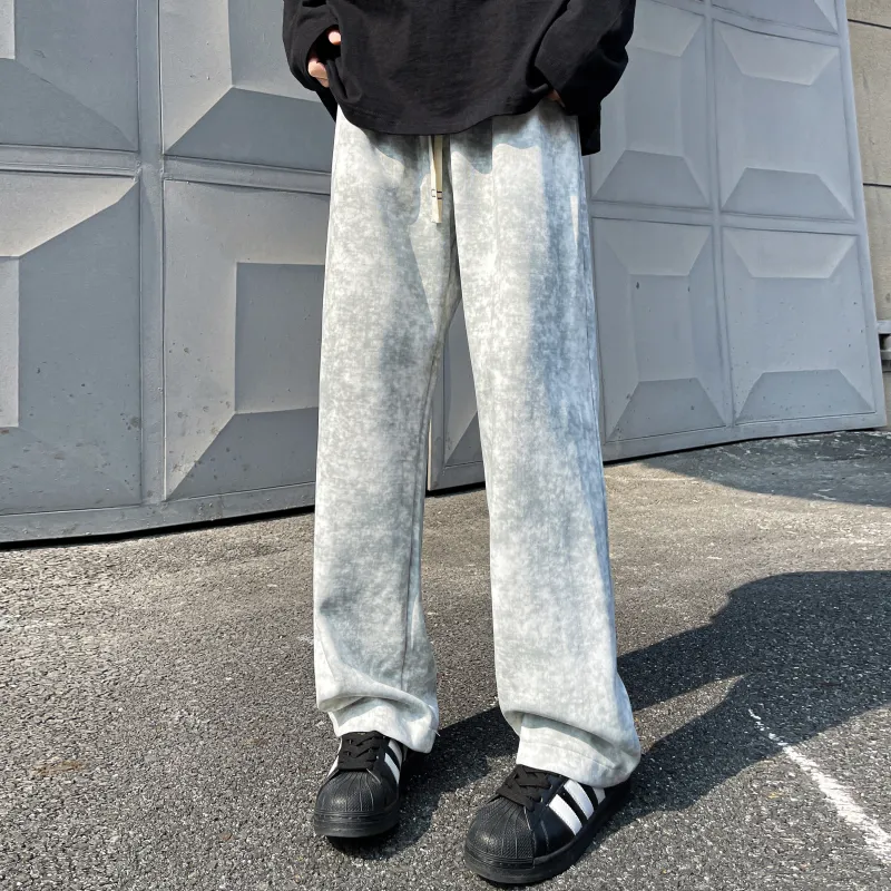 MARK WAFFLE Knitted Sports Pants Unisex-7