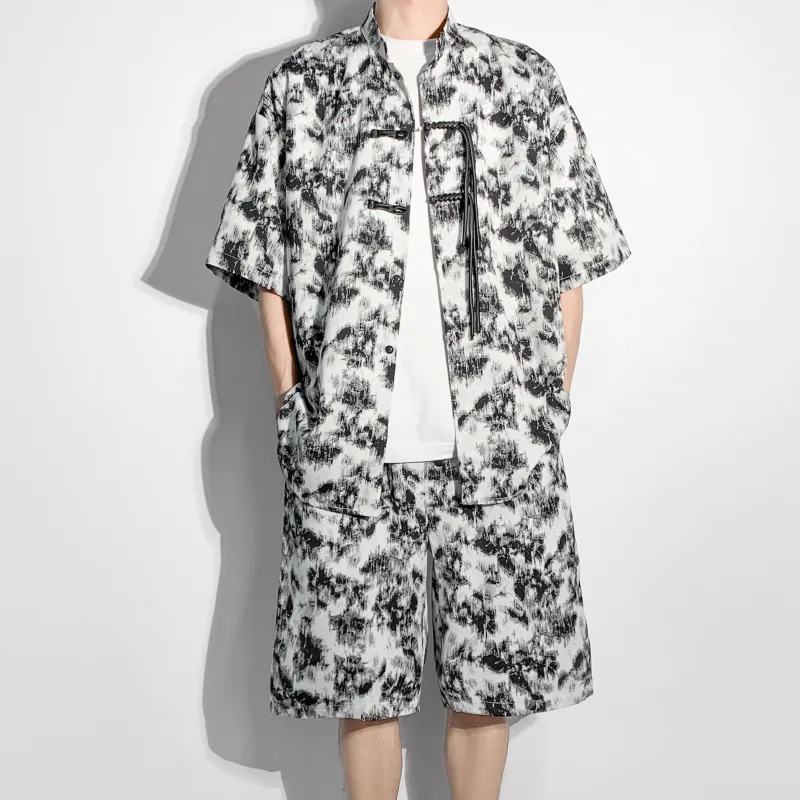 MARK WAFFLE Shirt Matching Set Unisex-7