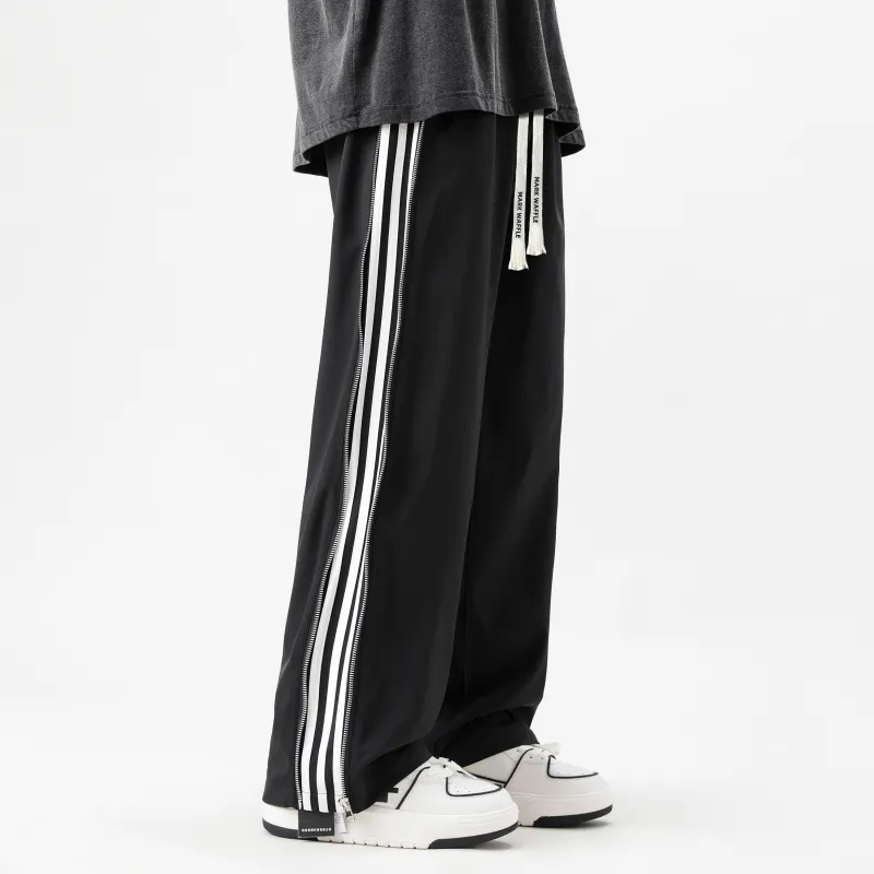 MARK WAFFLE Knitted Sweatpants Unisex-8