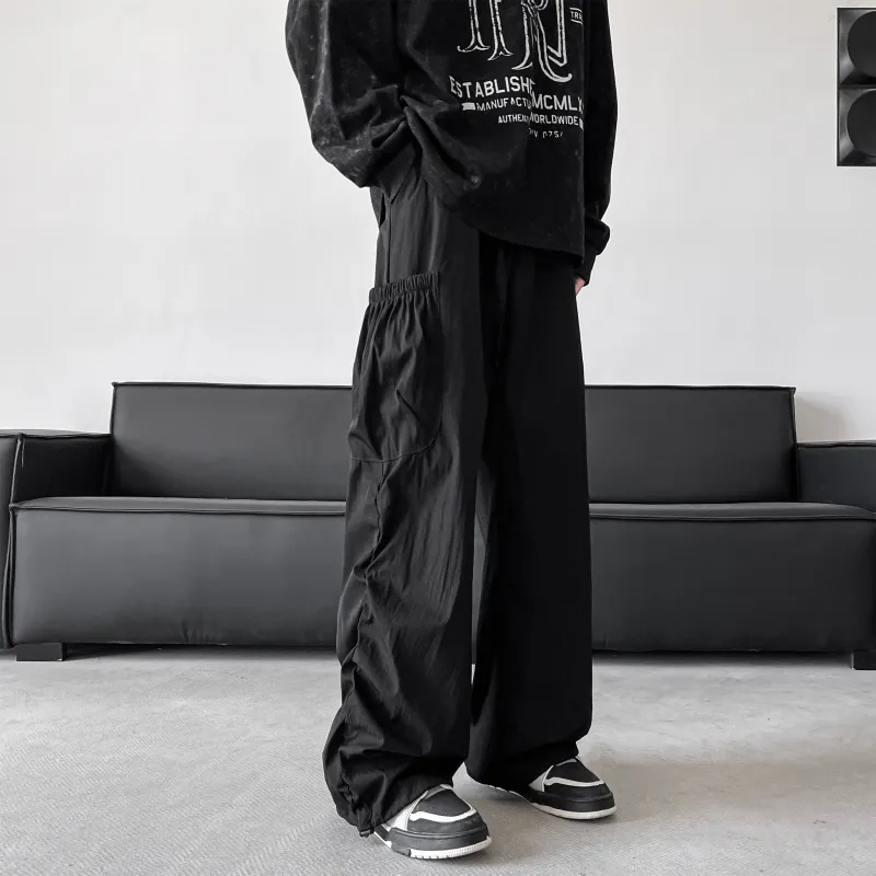 MARK WAFFLE Knitted Sweatpants Unisex-11