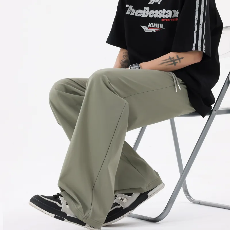 MARK WAFFLE Casual Pants Unisex-12
