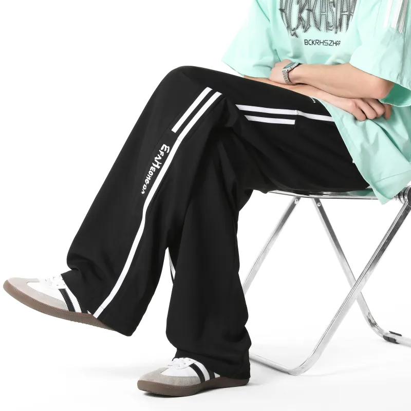 MARK WAFFLE Knitted Sweatpants Unisex-5