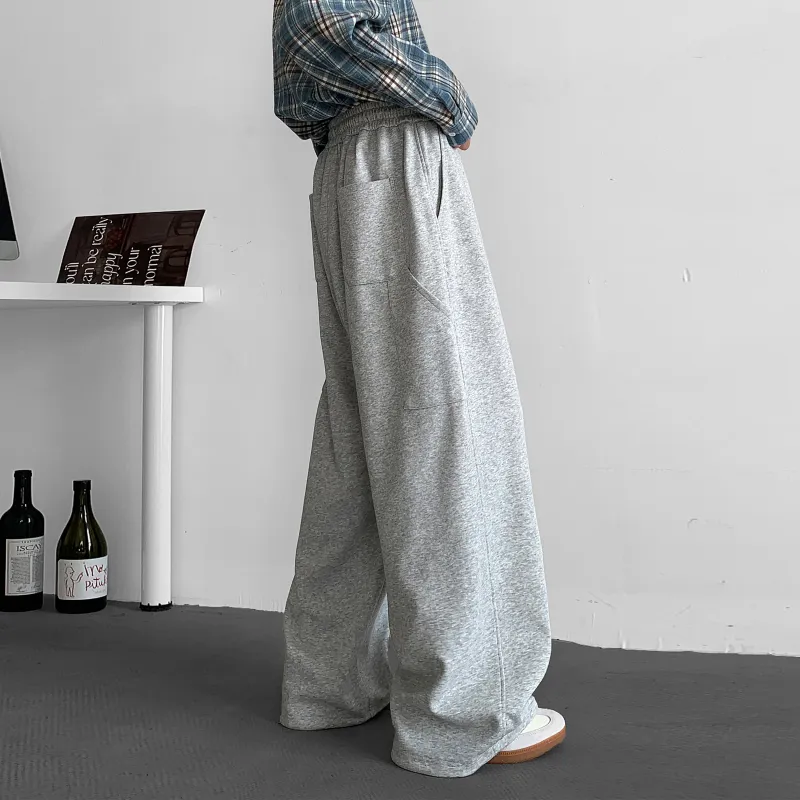 MARK WAFFLE Casual Pants Unisex-2