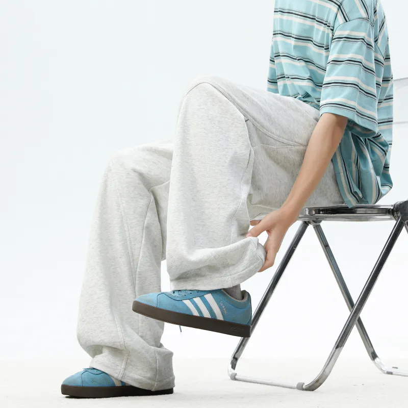 PAINT STAIN Knitted Sweatpants Unisex-5