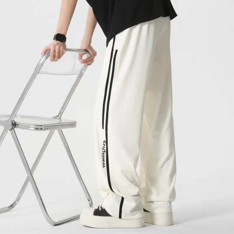 MARK WAFFLE Knitted Sweatpants Unisex-12
