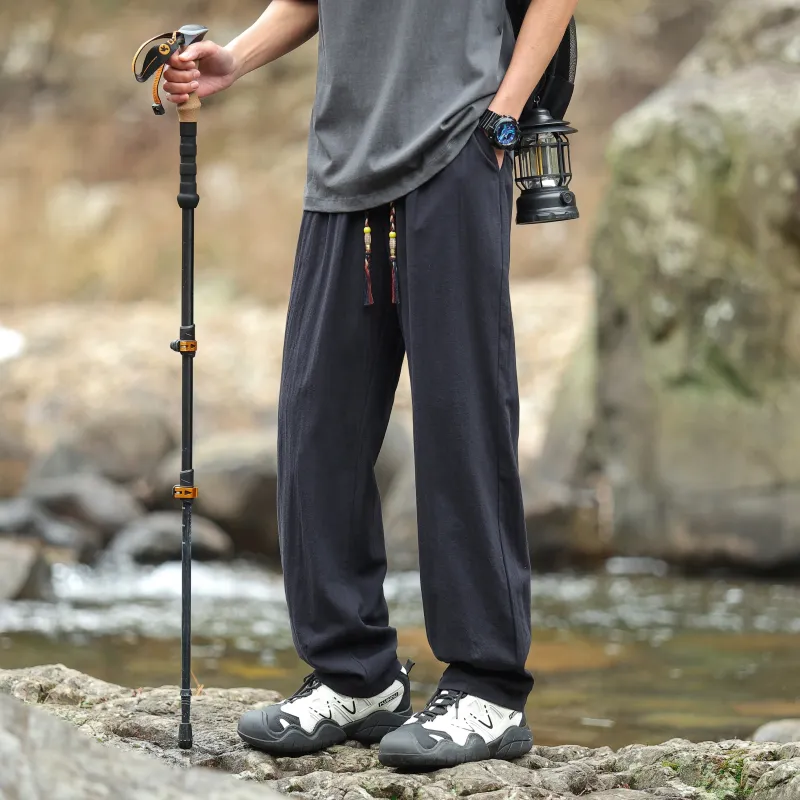 MARK WAFFLE Casual Pants Unisex-3