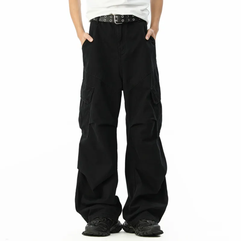 MARK WAFFLE Cargo Pants Unisex-1