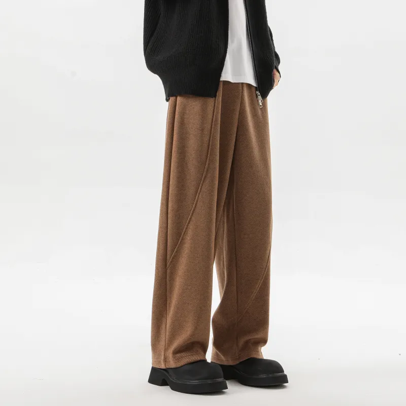 MARK WAFFLE Knitted Sports Pants Unisex-7