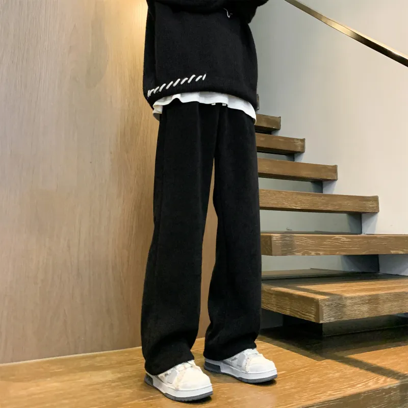 MARK WAFFLE Casual Pants Unisex-2