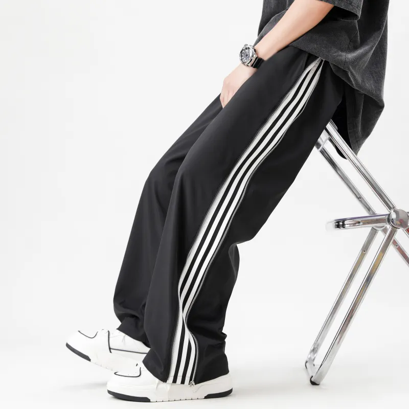MARK WAFFLE Knitted Sweatpants Unisex-10