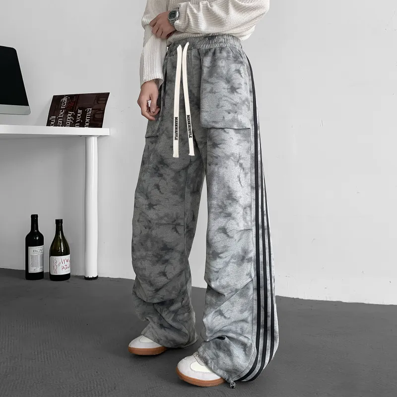 MARK WAFFLE Knitted Sweatpants Unisex-5