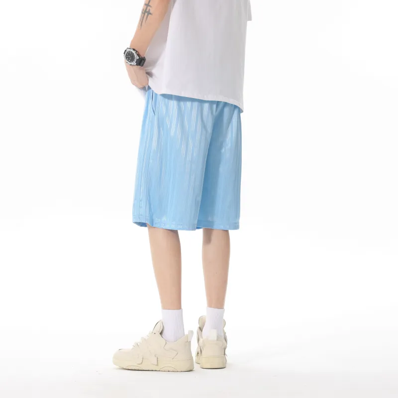 MARK WAFFLE Casual Shorts Unisex-13