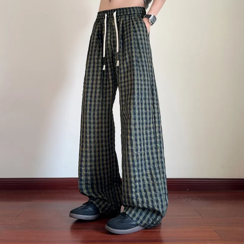 MARK WAFFLE Casual Pants Unisex-2