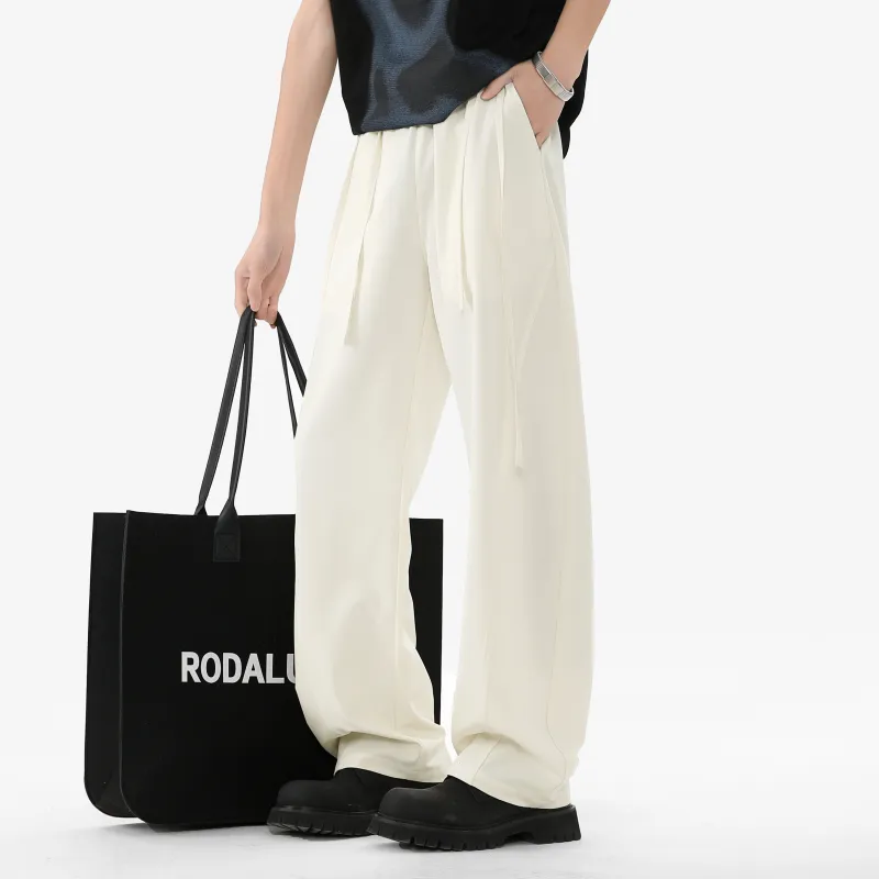 MARK WAFFLE Knitted Sweatpants Unisex-17