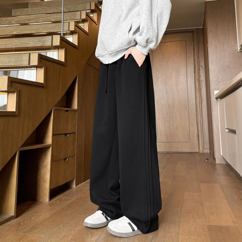 MARK WAFFLE Knitted Sports Pants Unisex-3