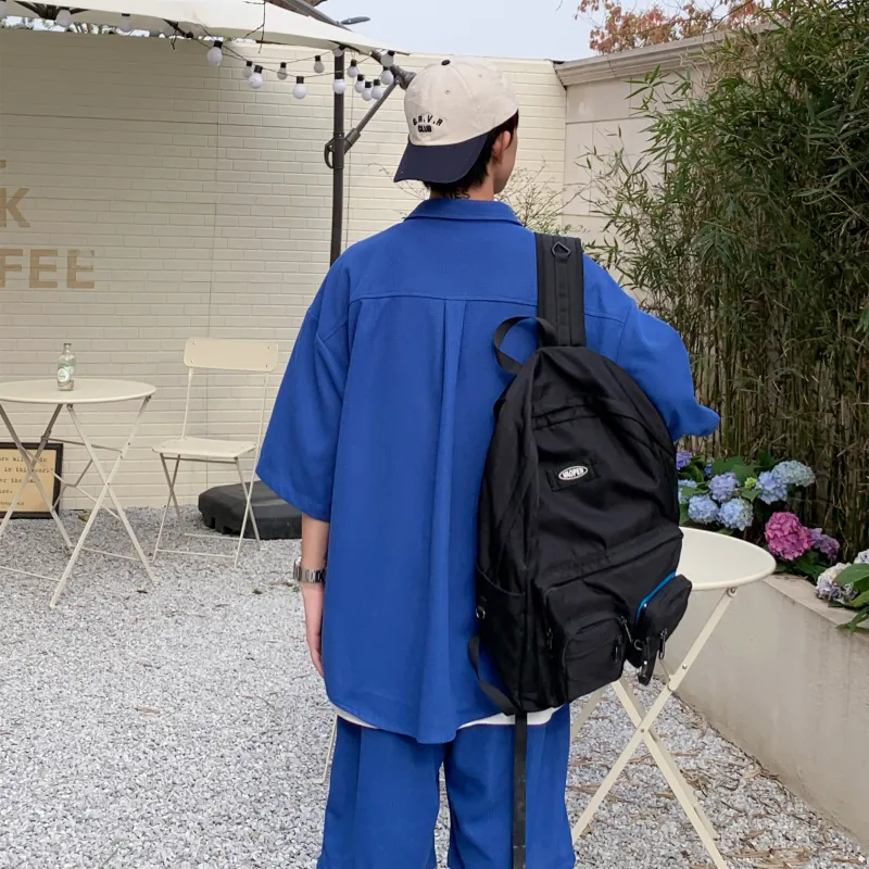 MARK WAFFLE Shirt Matching Set Unisex-4