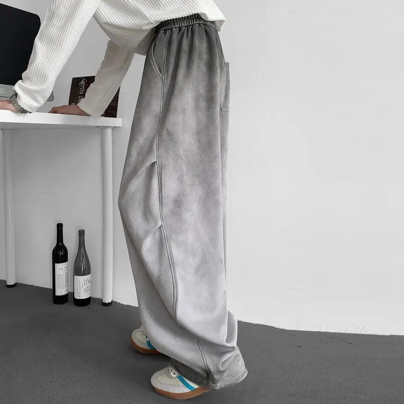 MARK WAFFLE Casual Pants Unisex-3