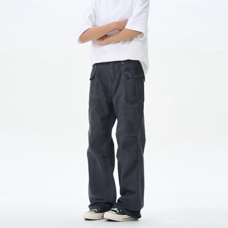 MARK WAFFLE Casual Pants Unisex-4