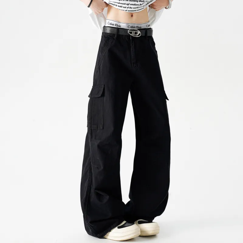 MARK WAFFLE Cargo Pants Unisex-17