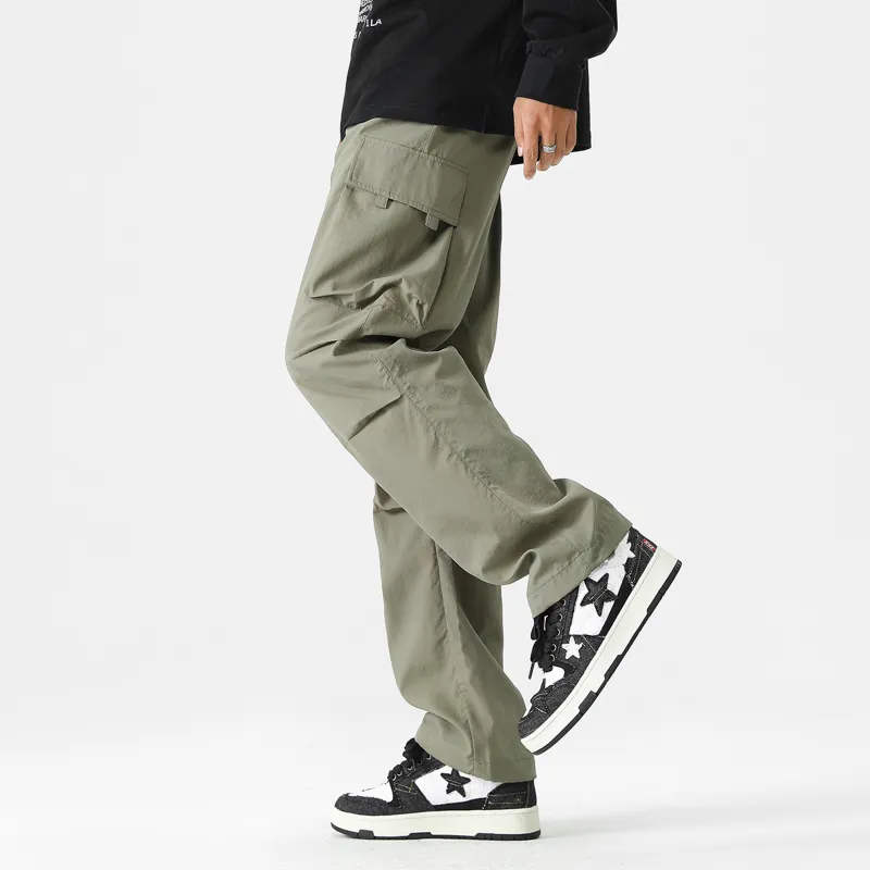 MARK WAFFLE Cargo Pants Unisex-17