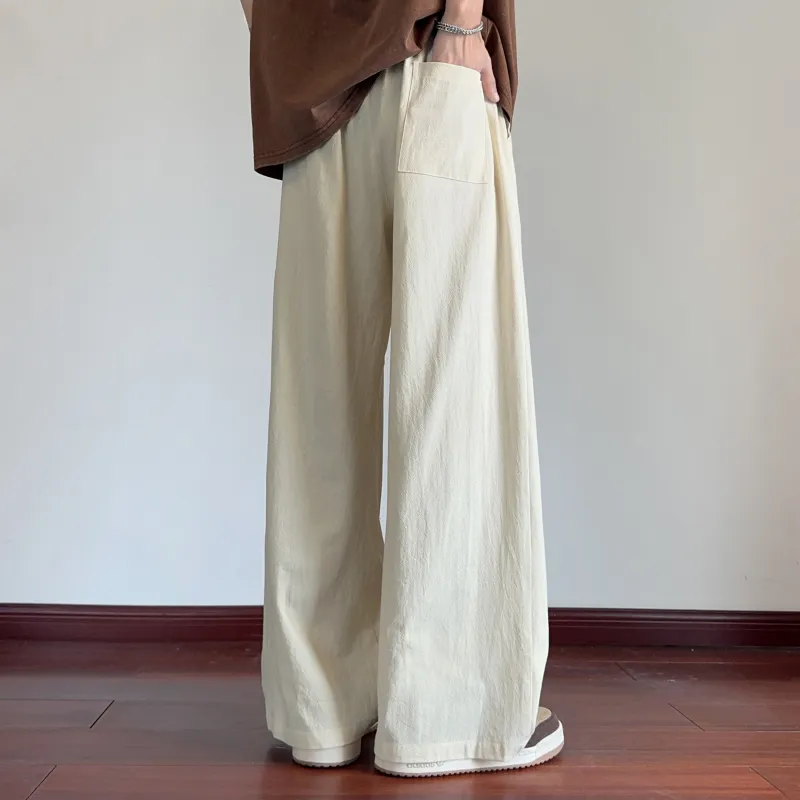 MARK WAFFLE Casual Pants Unisex-5