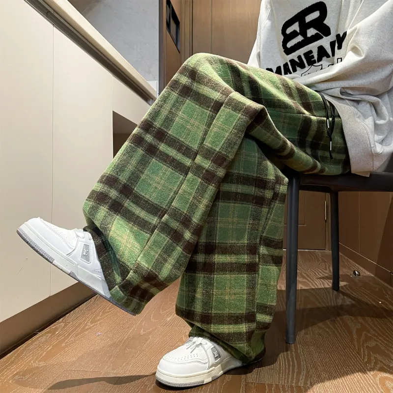 MARK WAFFLE Casual Pants Unisex-11