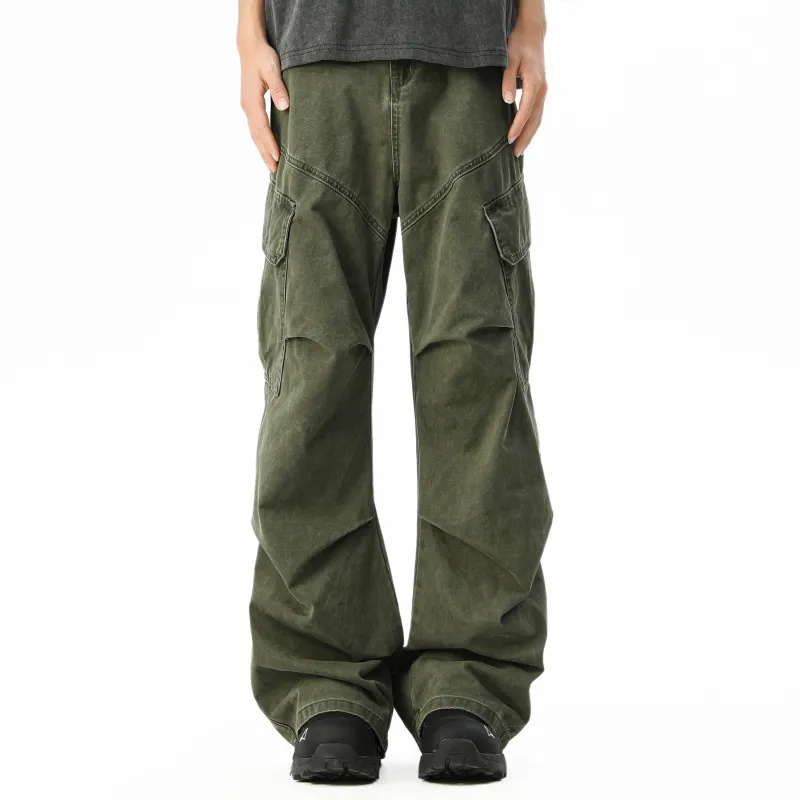 MARK WAFFLE Cargo Pants Unisex-11