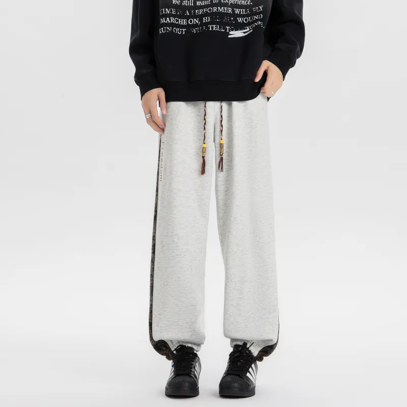 MARK WAFFLE Knitted Sports Pants Unisex-7