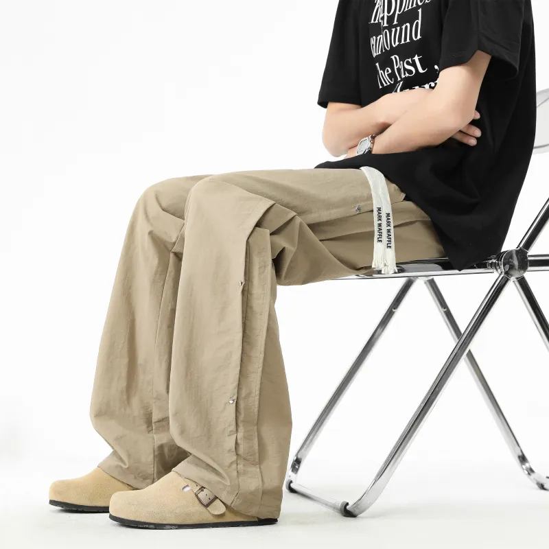 MARK WAFFLE Casual Pants Unisex-6