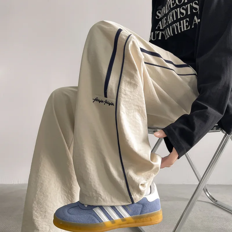 MARK WAFFLE Casual Pants Unisex-5