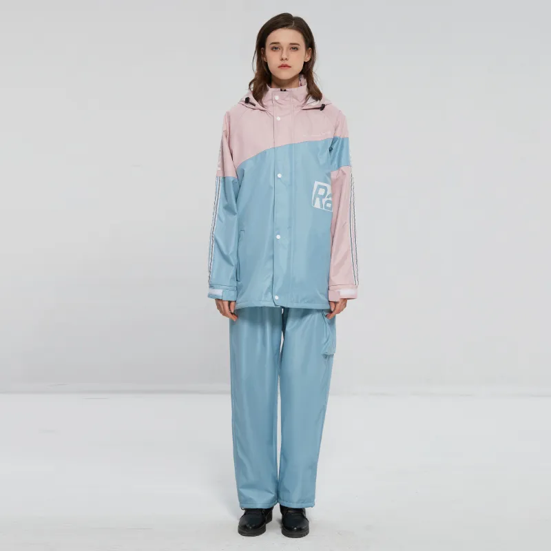 RAINFREEM Polyester Multicolor Raincoat Set-1